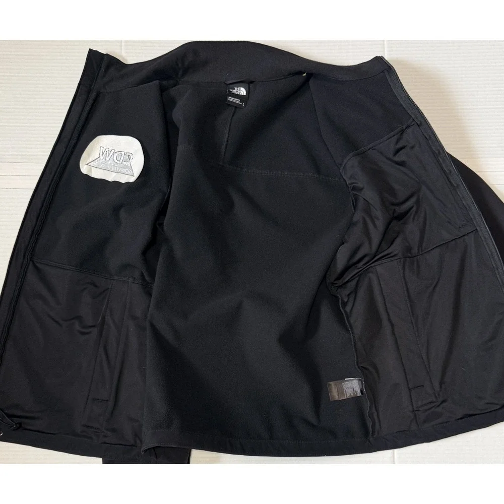 THE NORTH FACE WindWall - Men's Black SoftShell Windbreaker‎ Jacket - Large